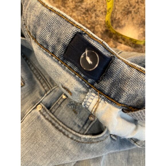 Tractr NEW Girls High Rise Weekender Distressed Blue Jeans Size 16 - Picture 3 of 10